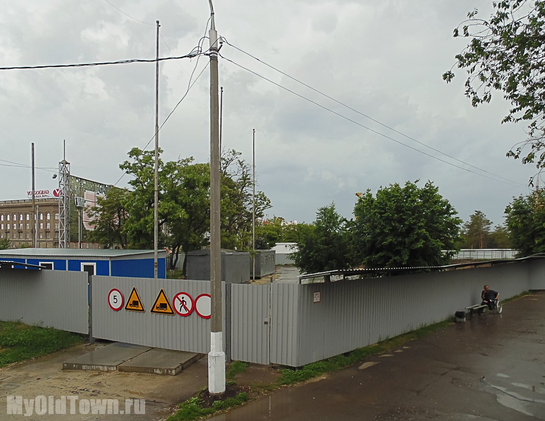 Собор Александра Невского в Волгограде. Фото строительной площадки. Май 2016 года