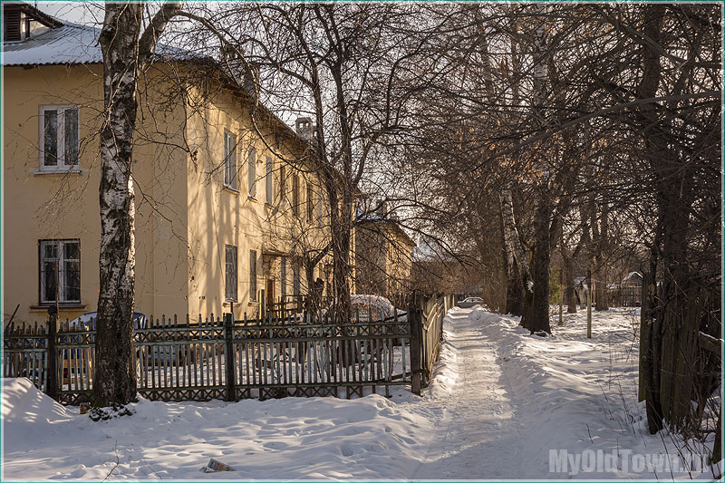 Тихие дворики. Улица Афанасьева. Нижний Новгород. Фото