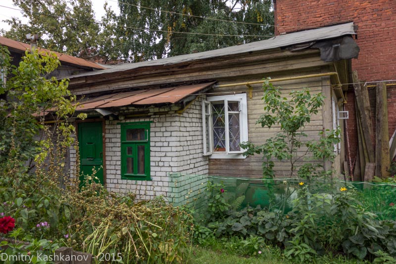 Старый дом на улице Ильинской. Фото. Нижний Новгород