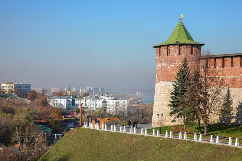 Нижегородский Кремль. Коромыслова башня. Фото