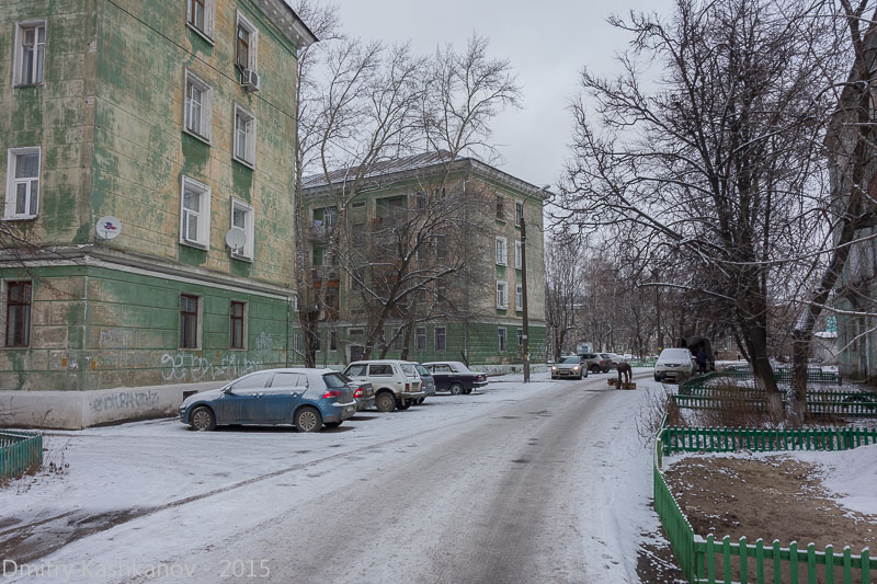 Старые дворики Дзержинска. Фото 2015 г.