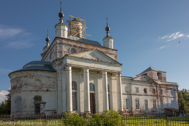 Город Горбатов. Восстановление церкви на ул. Чичерина