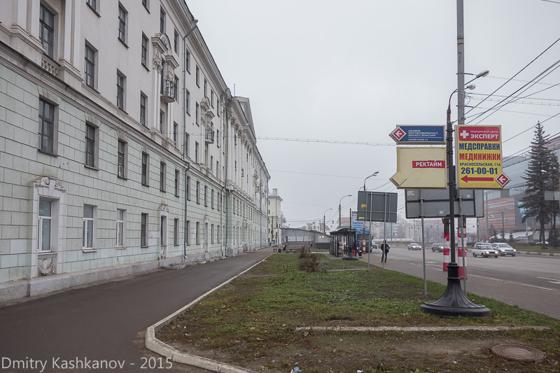 Площадь Лядова. Вид от Окского съезда. Фото 2015 года