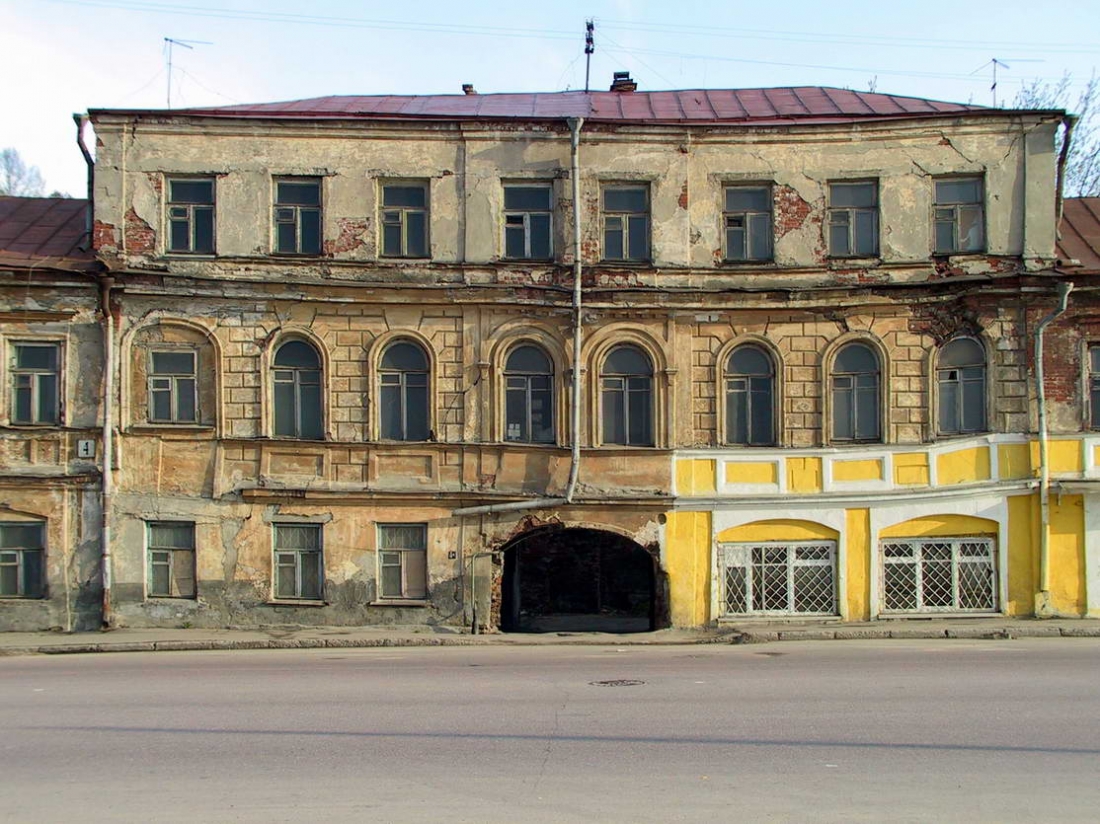 Нижне-Волжская набережная, д. 7. Нижний Новгород. Фото 2002 года