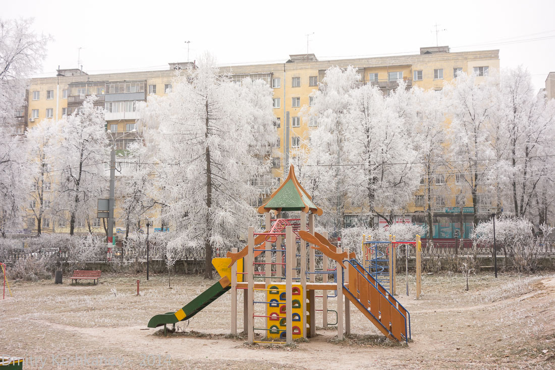 Детская площадка в парке Кулибина. Фото