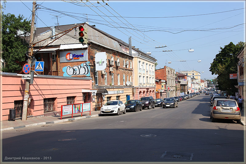 Улица Алексеевская. Нижний Новгород. Фото старых домов
