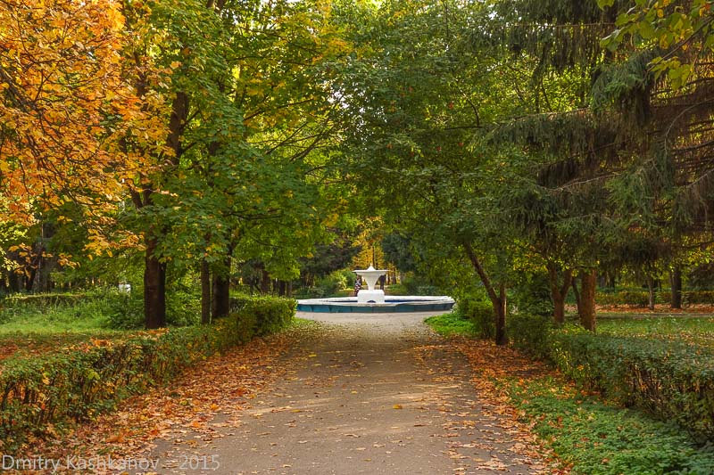 Старый  фонтан. Автозаводский парк Нижнего Новгорода. Фото 214 года